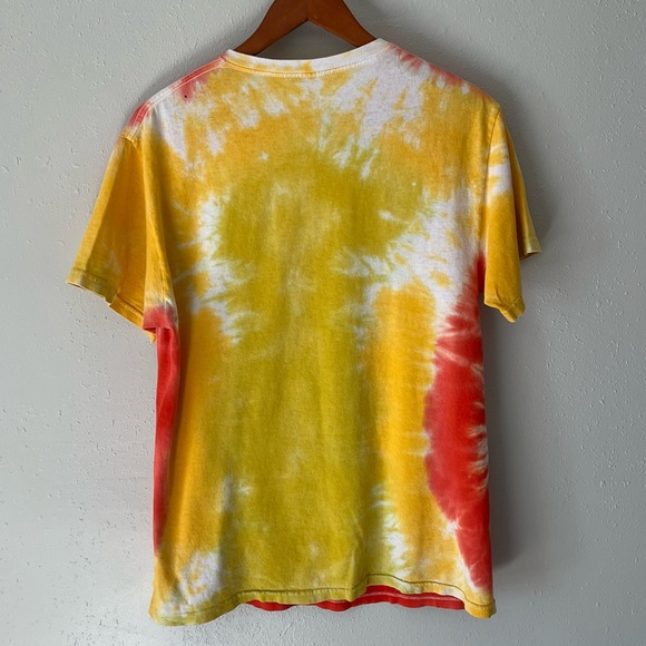 Zion Rootswear Y2K Grunge Tie Dye Bob Marley Tee Size Medium - Picture 8 of 11